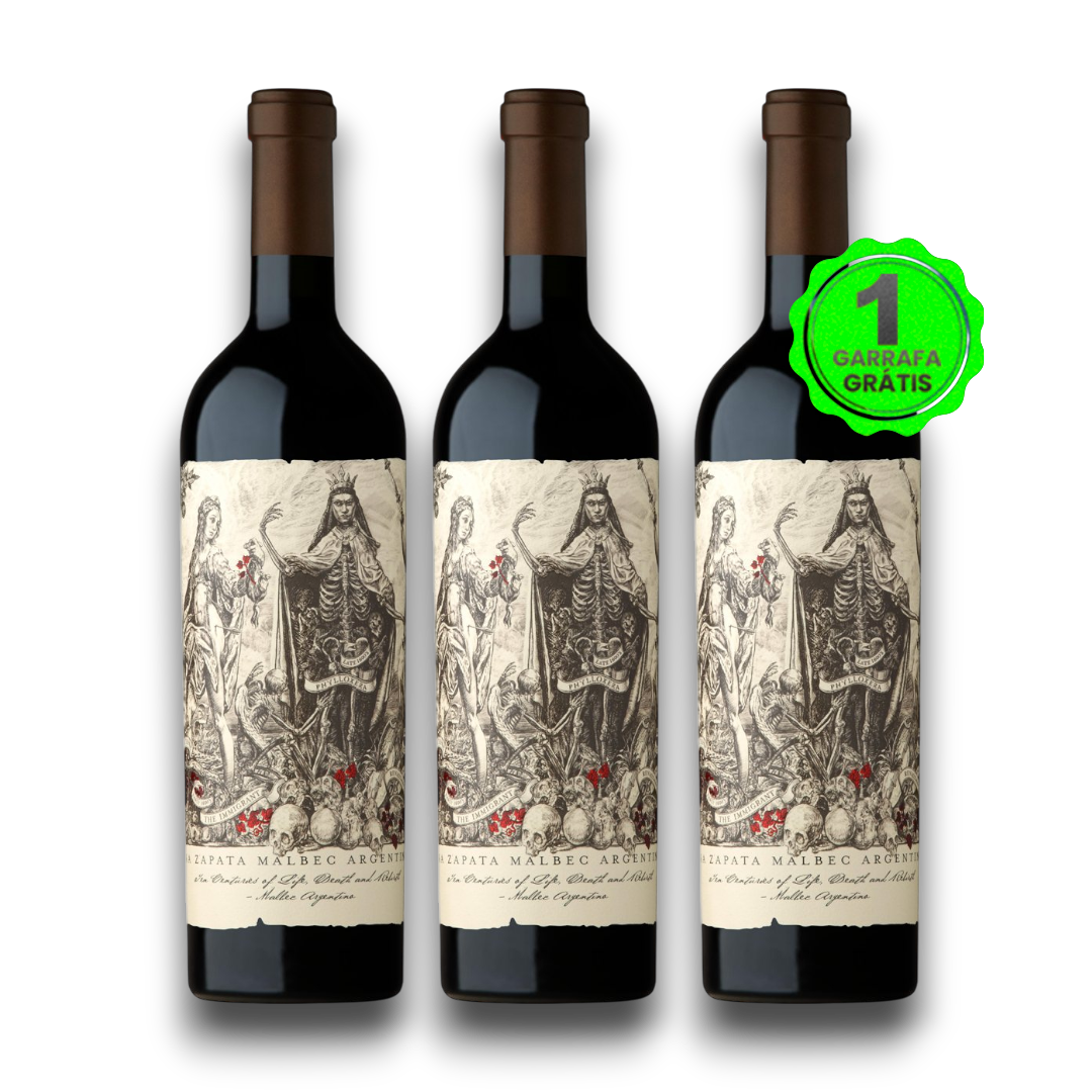 Kit Leve 3 Pague 2 Catena Zapata Malbec 2018